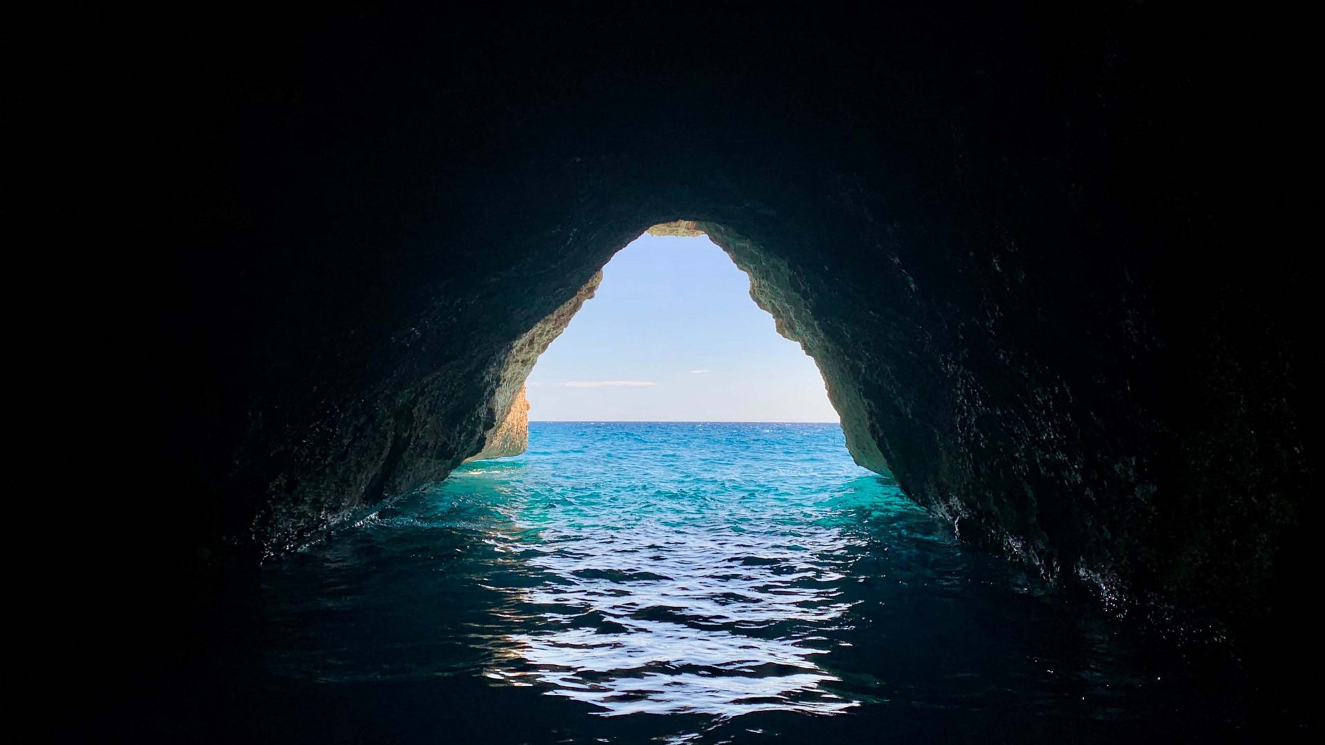 Die Grotta Azzurra von Palinuro Die Grotta Azzurra von Palinuro